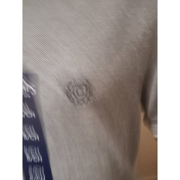 Chaps NWT Men's Black Natural Stretch Short Sleeve Polo Shirt Size Small S New - Picture 4 of 11